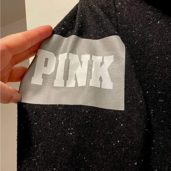 PINK VICTORIA’S SECRET FULL ZIP HOODIE - Picture 3 of 4
